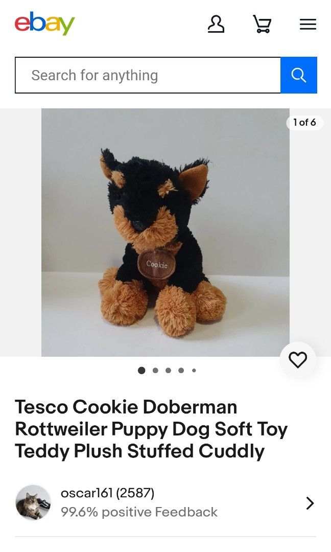 Pug teddy discount tesco