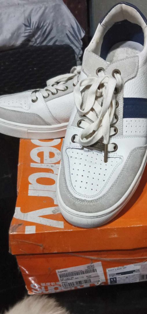 SUPERDRY Sleek Tennis Runner Men s Fashion Footwear Sneakers on