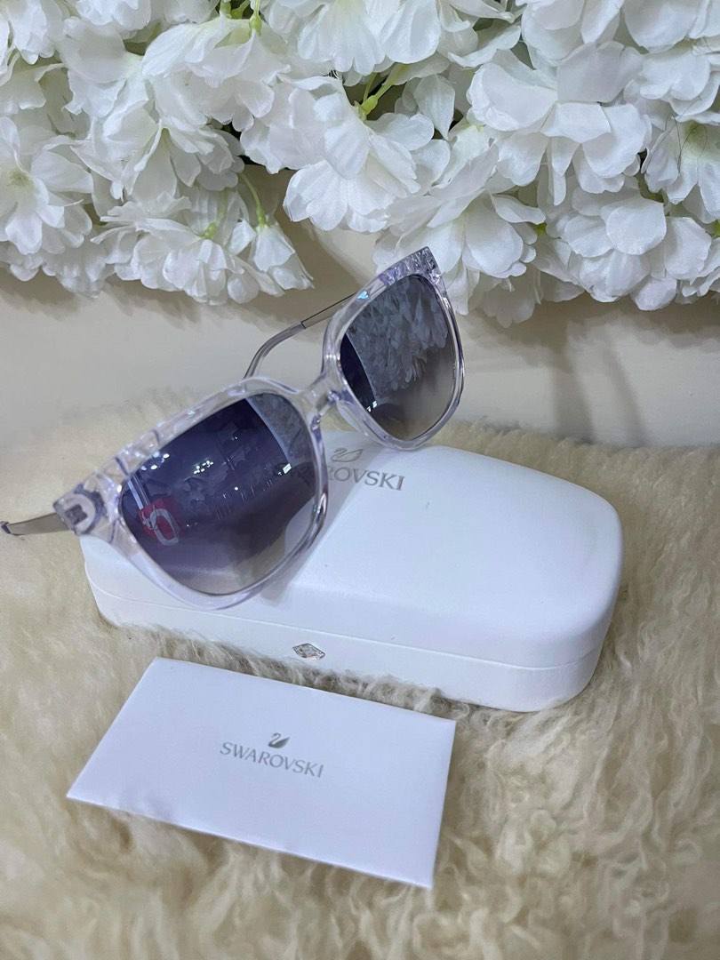 Swarovski Sunglasses Women S Fashion Watches Accessories Sunglasses Eyewear On Carousell