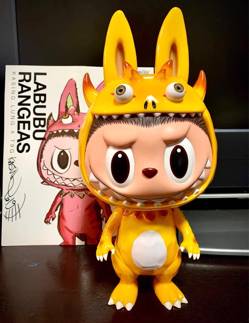 T9g x Kasing Lung / labubu Rangeas 親筆簽名公仔art toy sofubi, 男