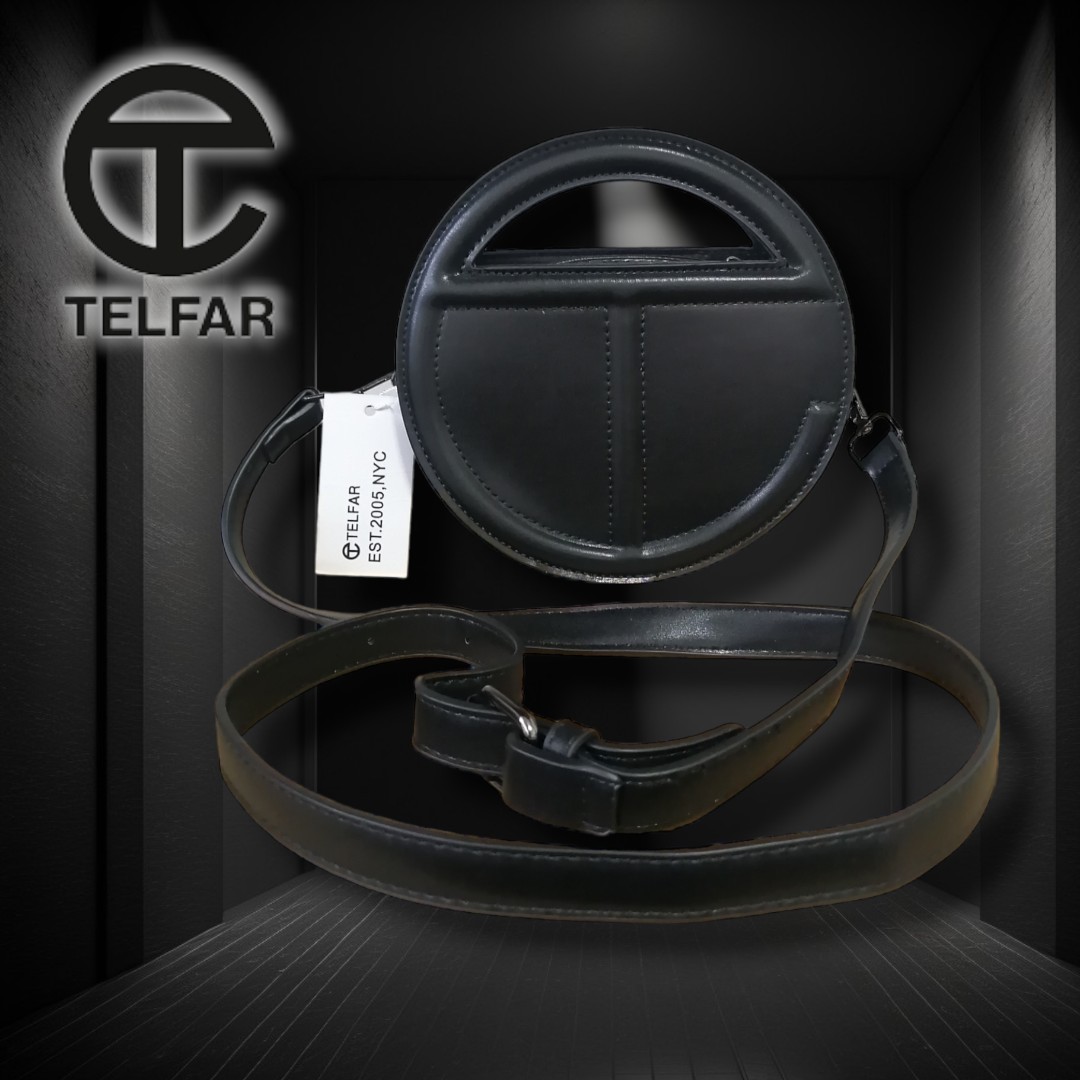 Telfar Round Circle Bag Black