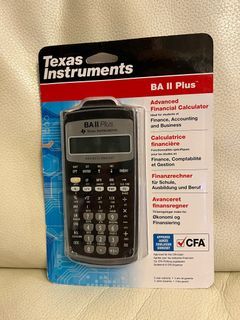 Texas Instruments Advanced Financial Calculator