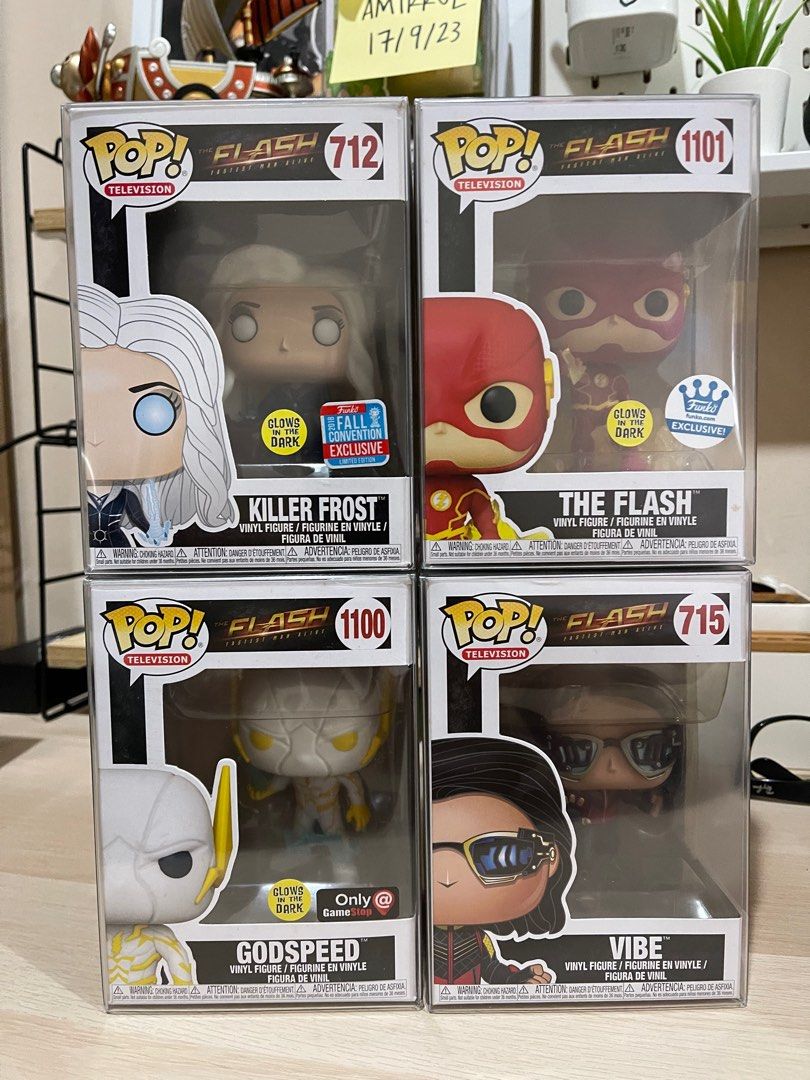 The flash funko pop set deals