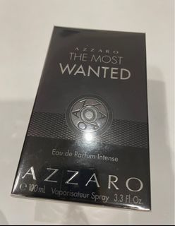 A z z a r o The Most Wanted Perfume Edp Intense 100ml Black