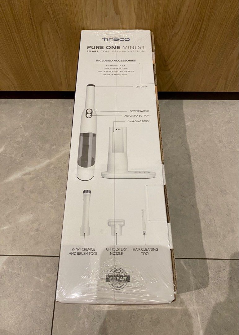 Tineco Pure One Mini S4 Cordless Hand Vacuum, TV & Home Appliances