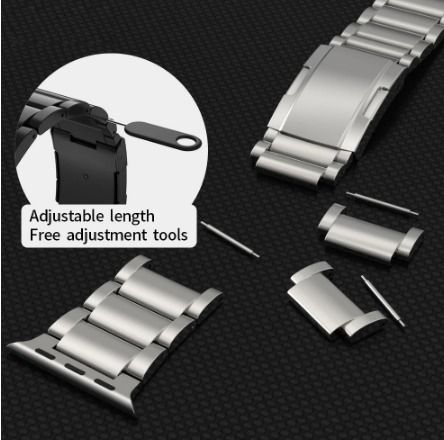 Adjustable metal hotsell watch band