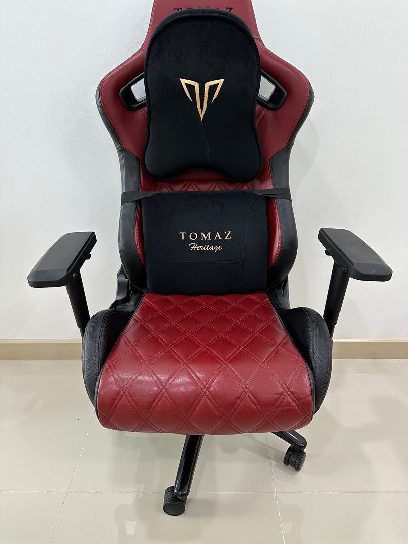 UNBOXING GAMING CHAIR TOMAZ - TROY (BURGUNDY