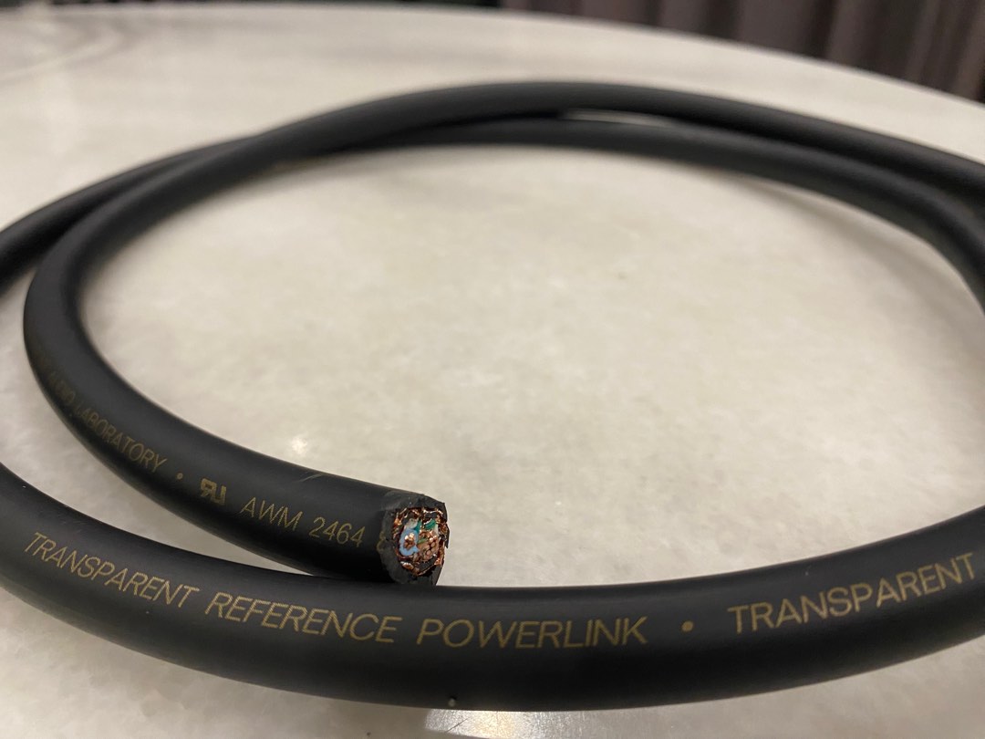 Transparent Reference Powerlink power cord, Audio, Portable Audio