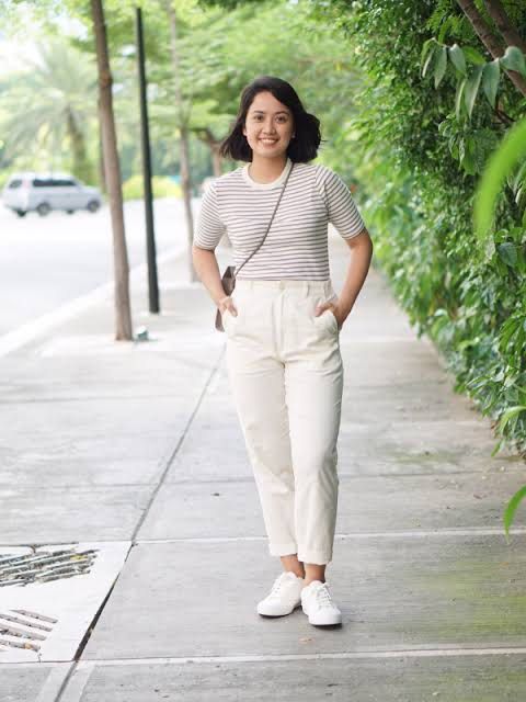 UNIQLO cotton linen tapered pants Women s Fashion Bottoms Other