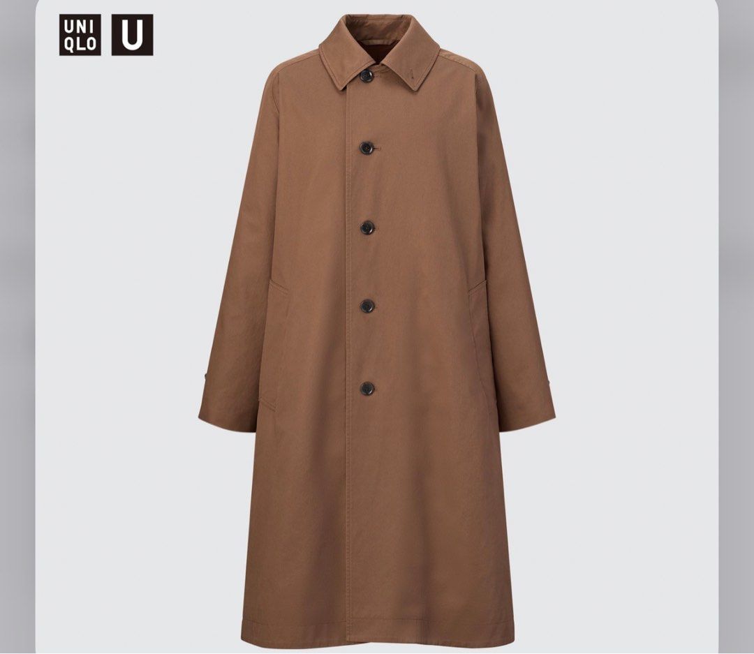 Uniqlo U single breasted coat Women s Fashion Coats Jackets and