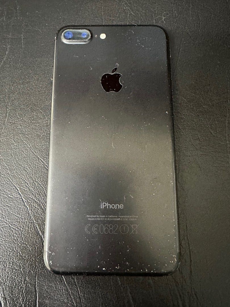 Used Iphone 7 plus (Category: iPhone 7 Series) located in Taguig. Submitted by myalist (Listing ID 1255310864, Image 2). Description: Used iphone 7 plus 128gb Thumbprint issue - Touch ID needs to be repaired Replaced battery & charging pin last year With tempered glass installed With scratches Well used. Please manage your expectations. P3000 only. REPRICED Item is located in Taguig City PM me for details..