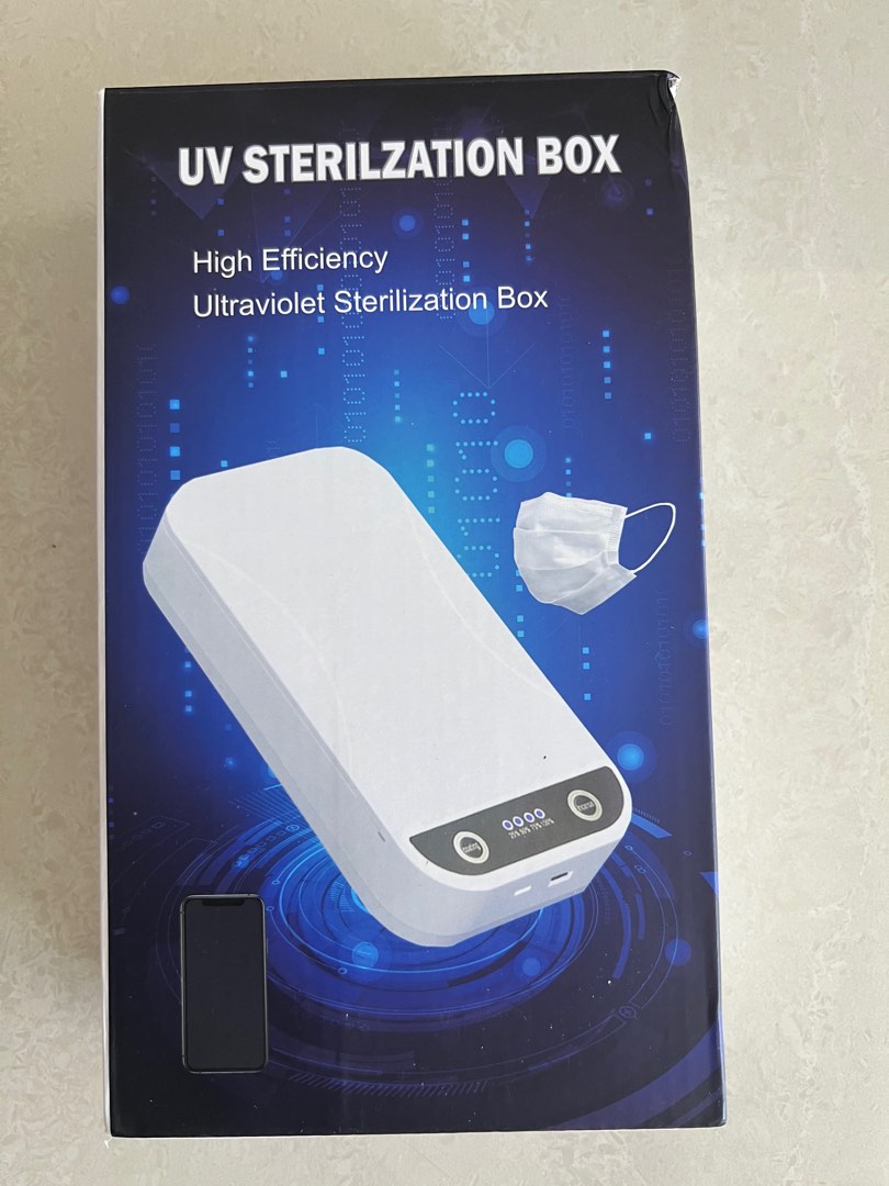 UV sterilization box, Health & Nutrition, Medical Supplies & Tools on ...