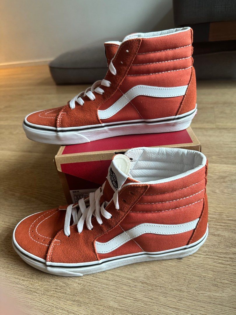 Vans Color Theory Sk8 Hi Sneakers Orange