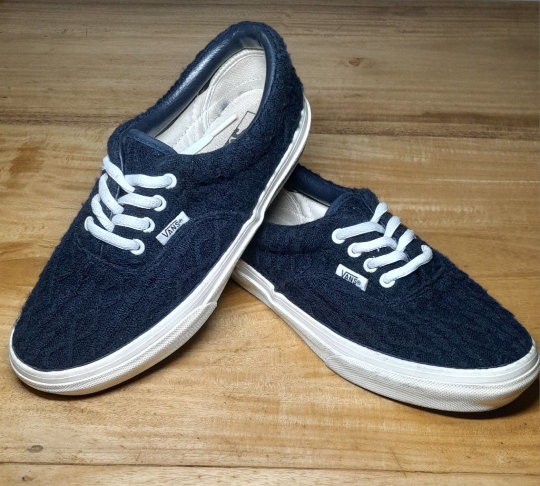 Navy blue vans womens sale