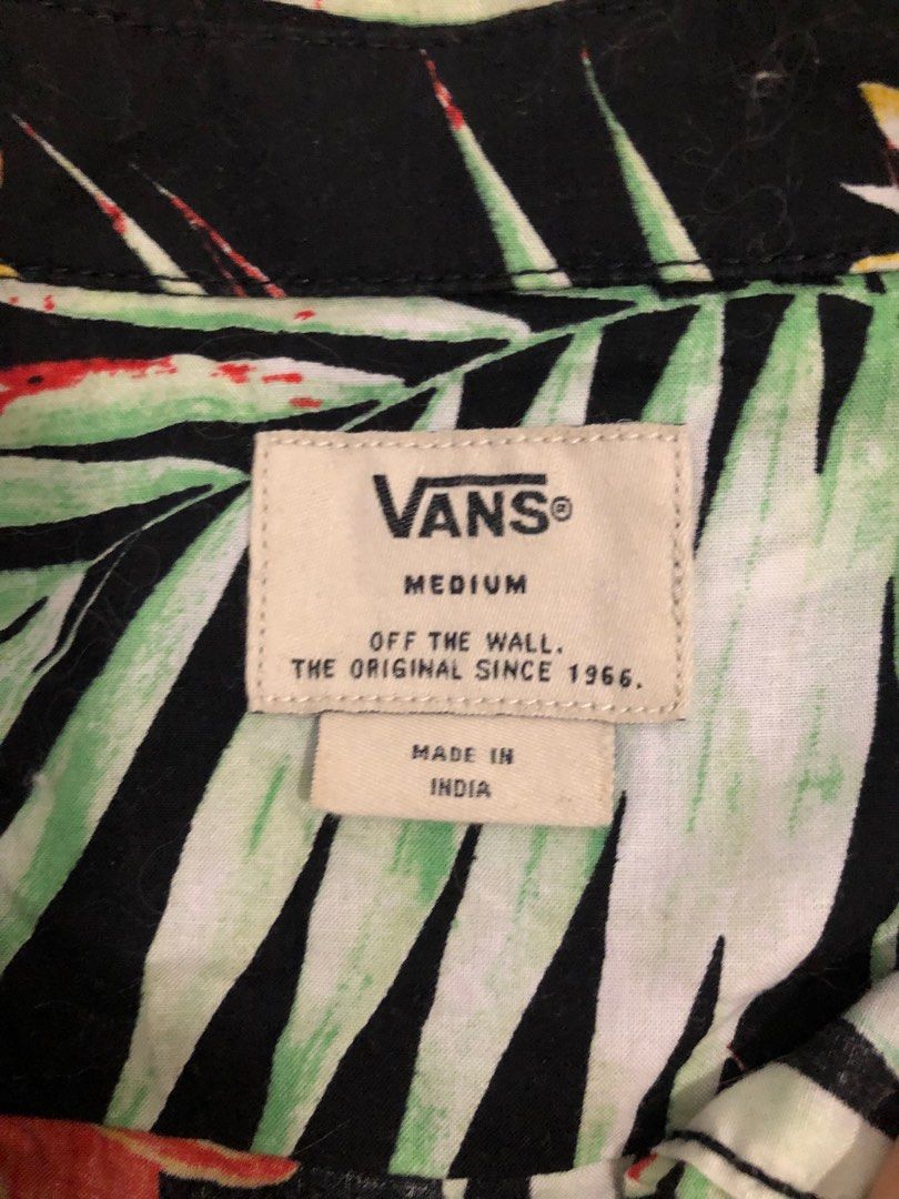 Vans off the sale wall hawaiian print