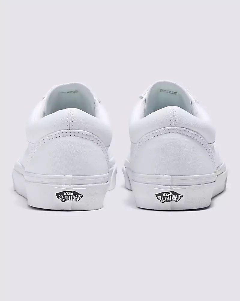 Vans Old Skool Canvas Sneakers True White Men s Fashion