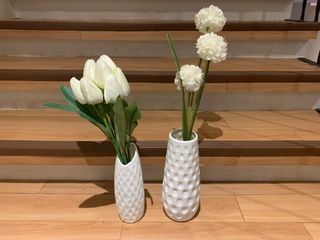 Vase with Artificial Flower
