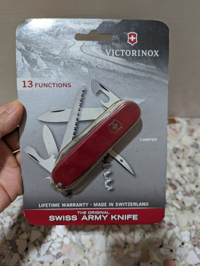 Swiss army knife camper outlet
