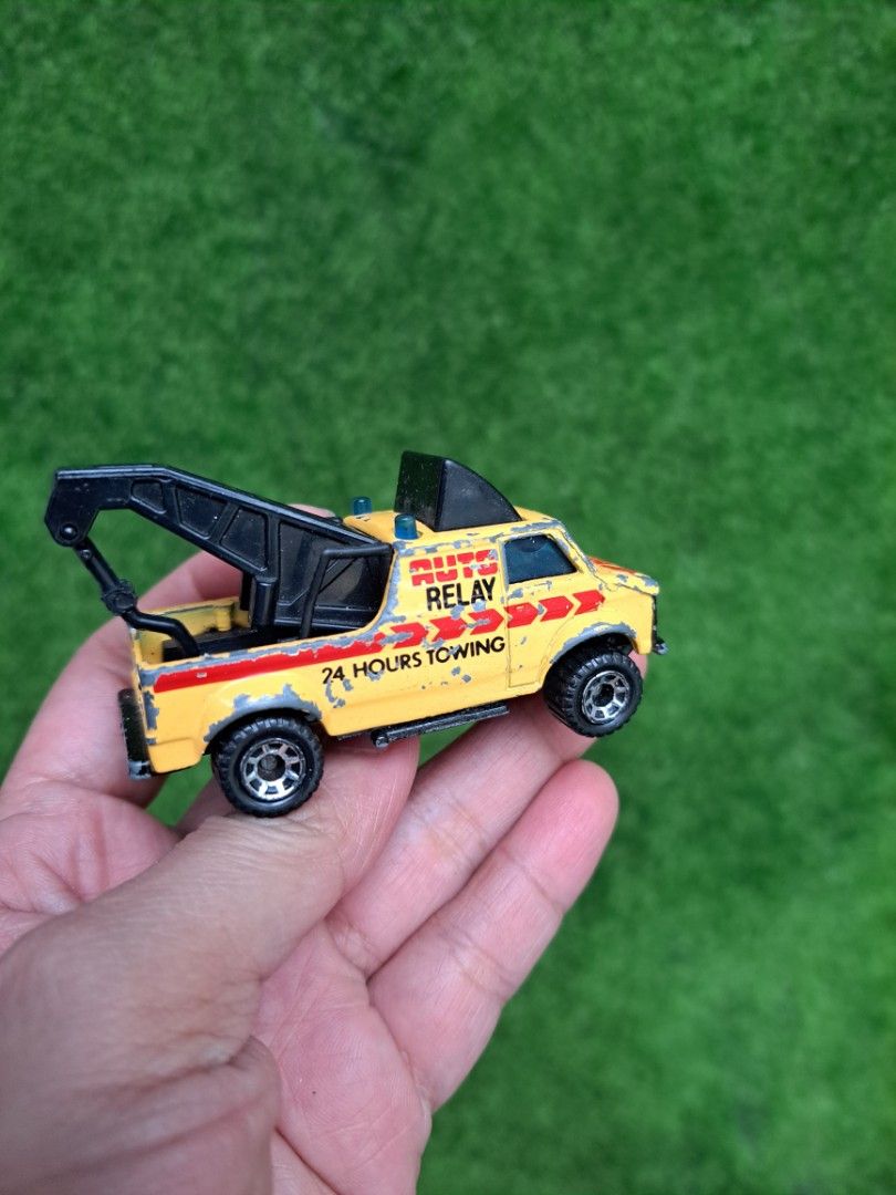 Matchbox N12 - Camion Grue De Dépannage - Vert - Échelle 1/50 - Années 60 - France