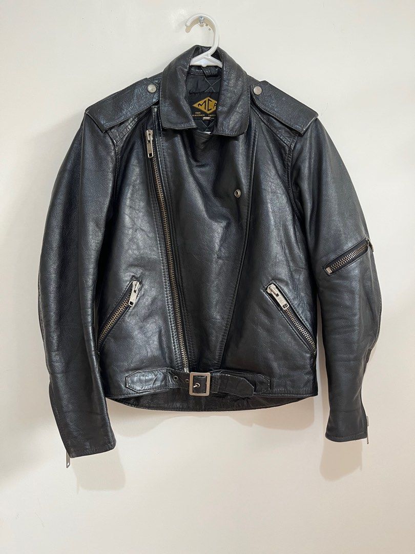 Vintage stagg store leather jacket