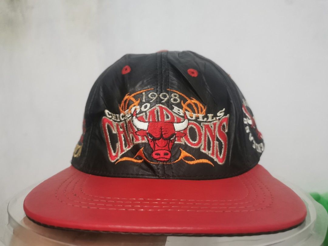 Leather bulls hat shop