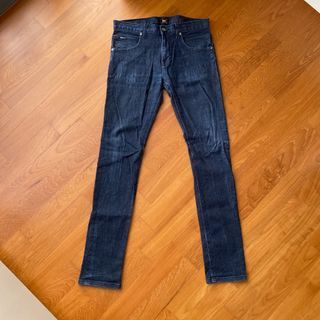 Vintage Lee Dark Indigo Skinny Fit Denim Jeans