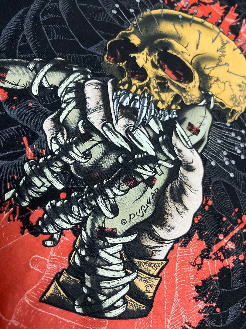 Vintage Metallica Pushead, Men's Fashion, Activewear on Carousell