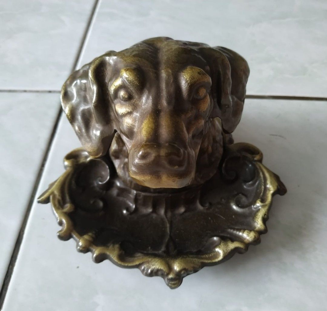 Vintage brass leopard, Hobbies & Toys, Memorabilia & Collectibles