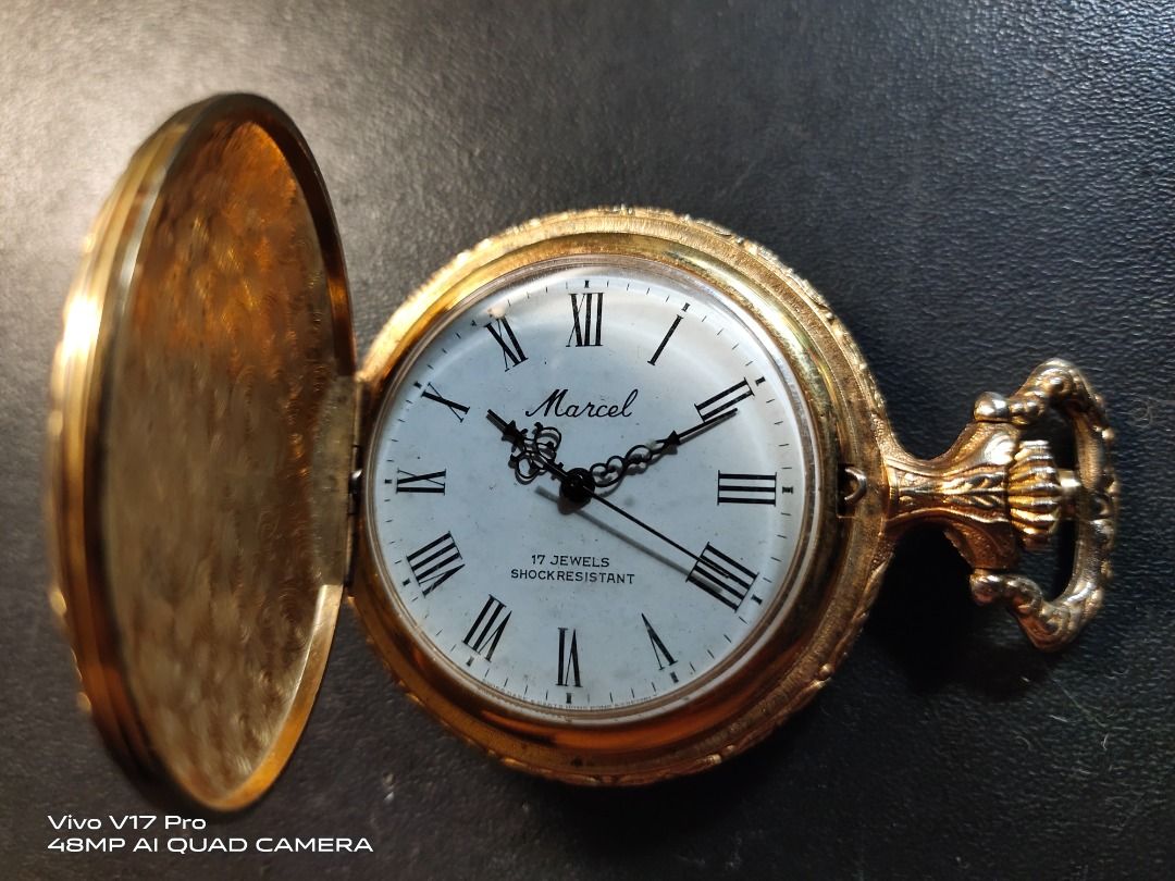 Marcel 17 jewel pocket watch online