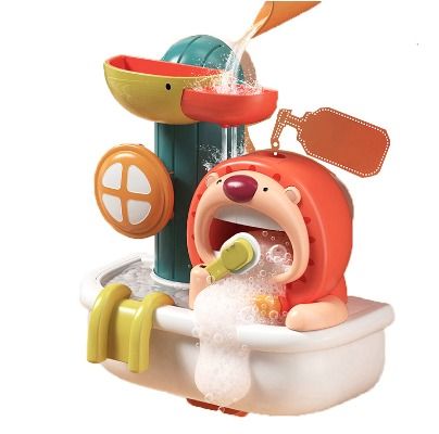 Wall Mounted Bubble Bath Toy Set For