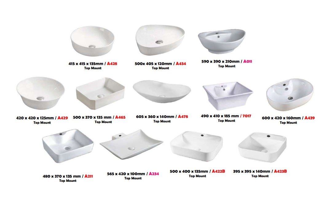 Bathroom Basins, Furniture & Home Living, Bathroom & Kitchen Fixtures ...