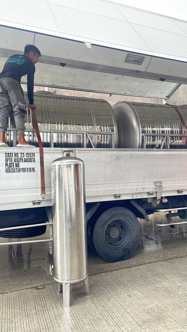 WATER TANK (Category: Construction & Building Materials) located in Manila. Submitted by melody.tulale001 (Listing ID 1255207221, Image 2). Description: WE OFFER : ✅ CUSTOMIZED WATER TANK SUS304 (sizes from 500L to 20,000L) ✔️BRO’s TANK ✔️GOODTANK ✔️CLEANTANK ✔️ BESTANK ✅ IBC TANK ✔️BRAND NEW ✔️SECOND HAND ✅ MODULAR TANK ✅ BOOSTER PUMP ✅ FIBER REINFORCED PLASTIC ✅ PRESSURE TANK ✅ PIPES AND FITTINGS (FOOD GRADE AND PPR) and other WATER TREATMENT E