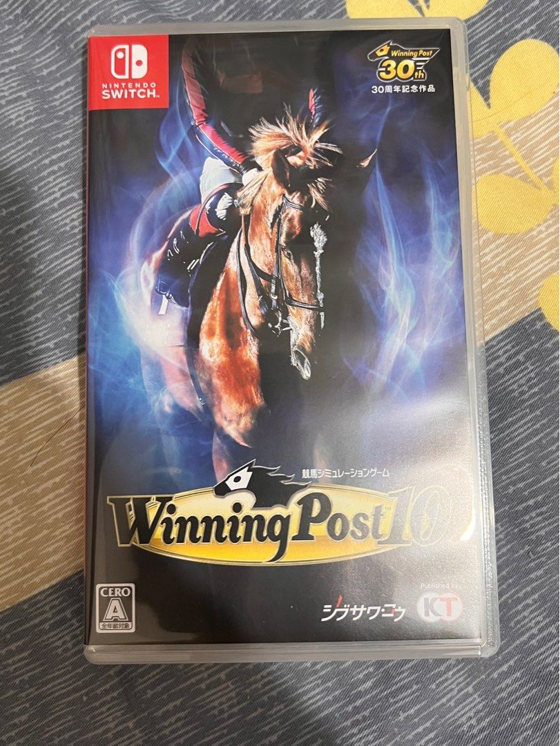 Winning post 10 switch 賽馬大亨日版日文, 電子遊戲, 電子遊戲