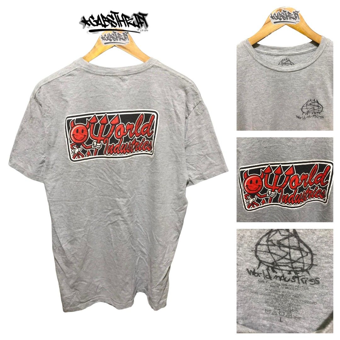 World Industries, Men's Fashion, Tops & Sets, Tshirts & Polo Shirts on