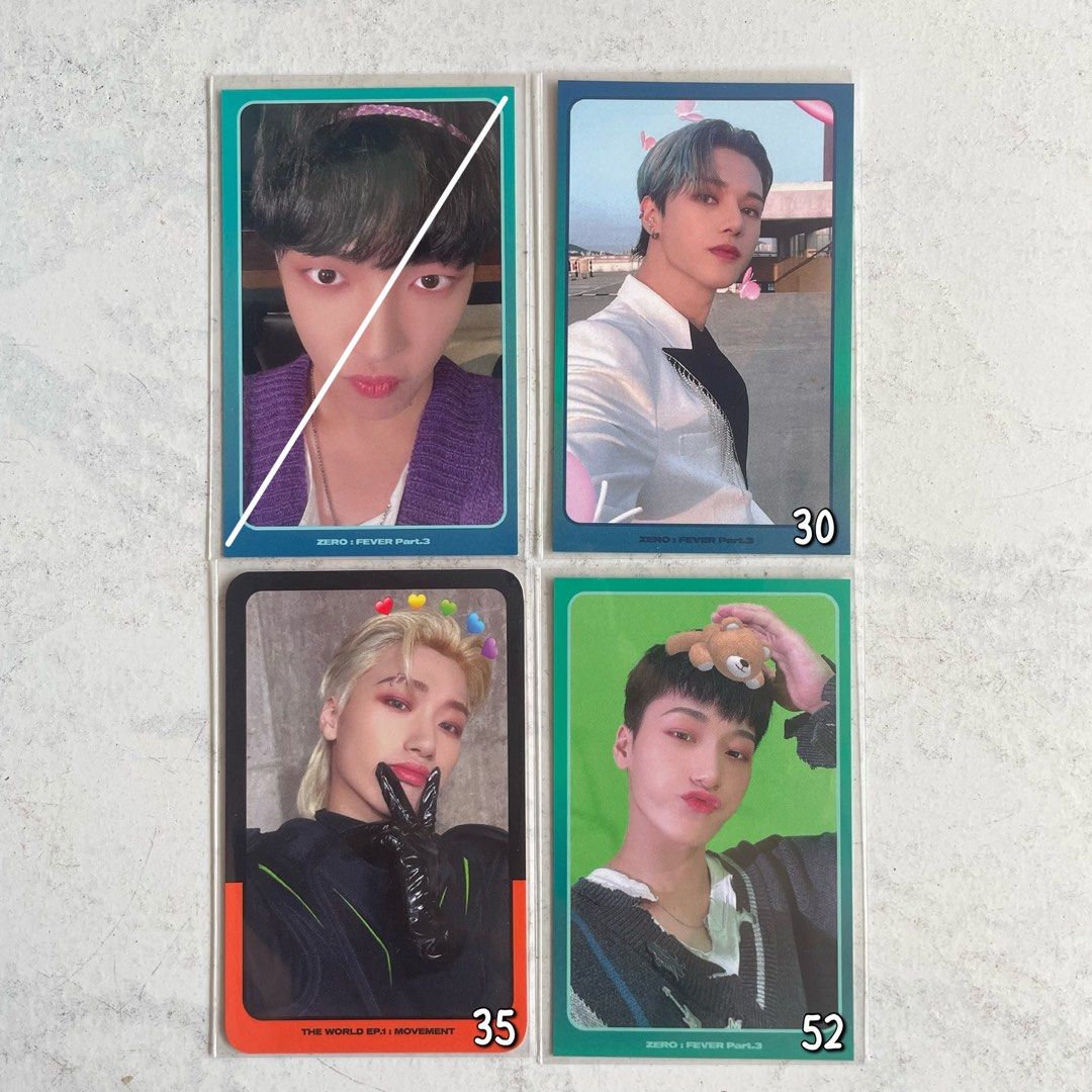 ATEEZ ウヨン fever kpopstore 特典 トレカ part.3 ATEEZ ZERO FEVER Part.3 ktown4u 特典 トレカ - メルカリ