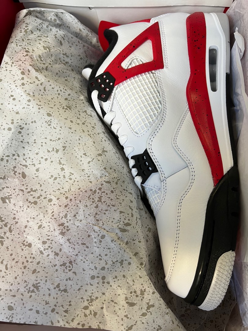 WTS Nike Air Jordan 4 Red Cement(DH6927-161), 男裝, 鞋, 波鞋