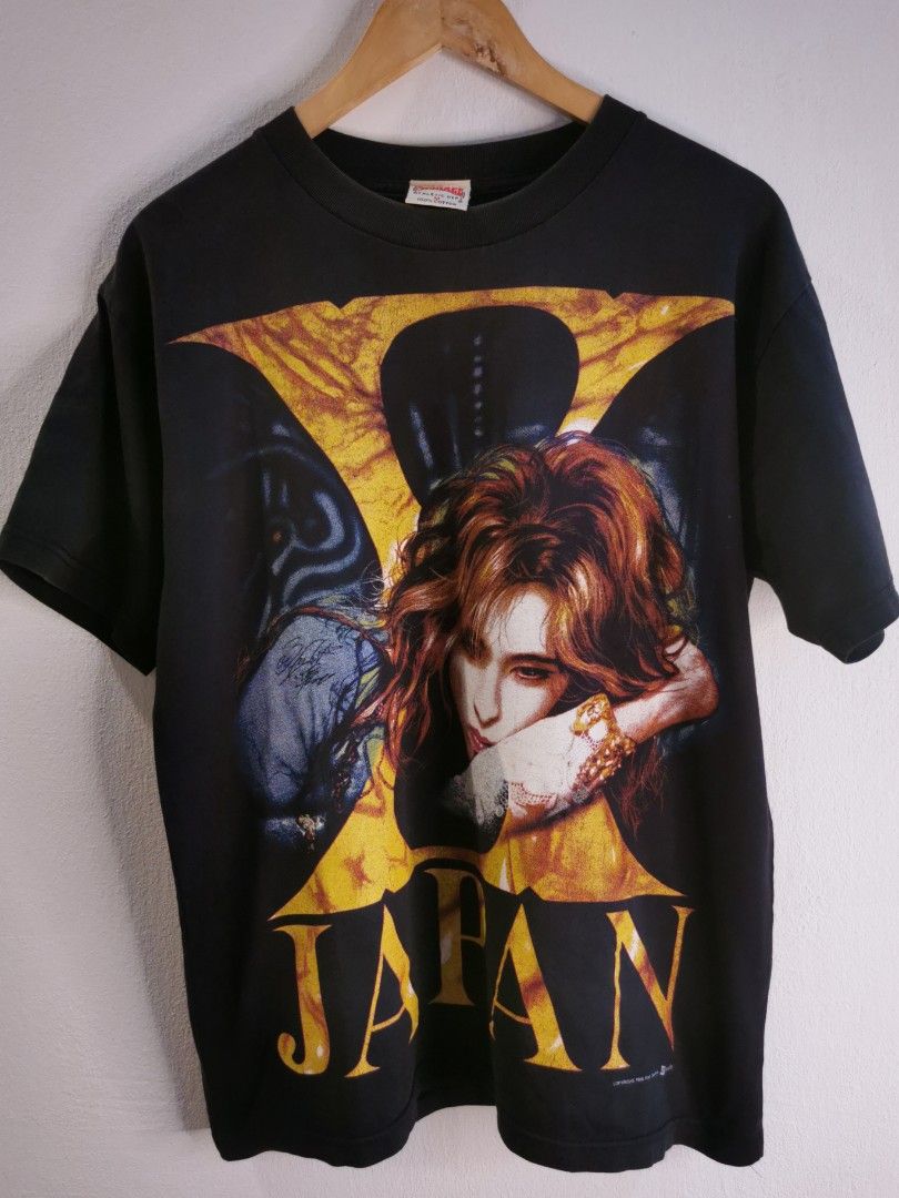 X-Japan Hide 98 tshirt vintage, Men's Fashion, Activewear on