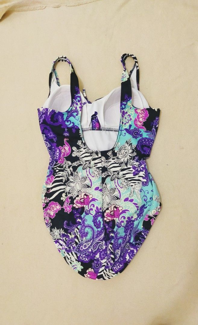 (XL) MAGICSUIT TUMMY CONTROL YASMIN PURPLE ONE PIECE SWIMSUIT, Women's Fashion, Swimwear