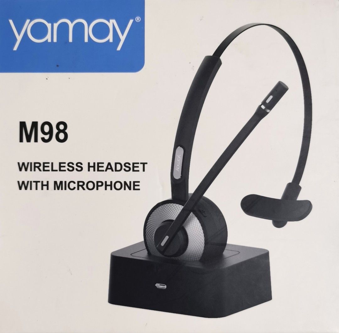Yamay Wireless Headset with Microphone ( Model M98 ), Audio