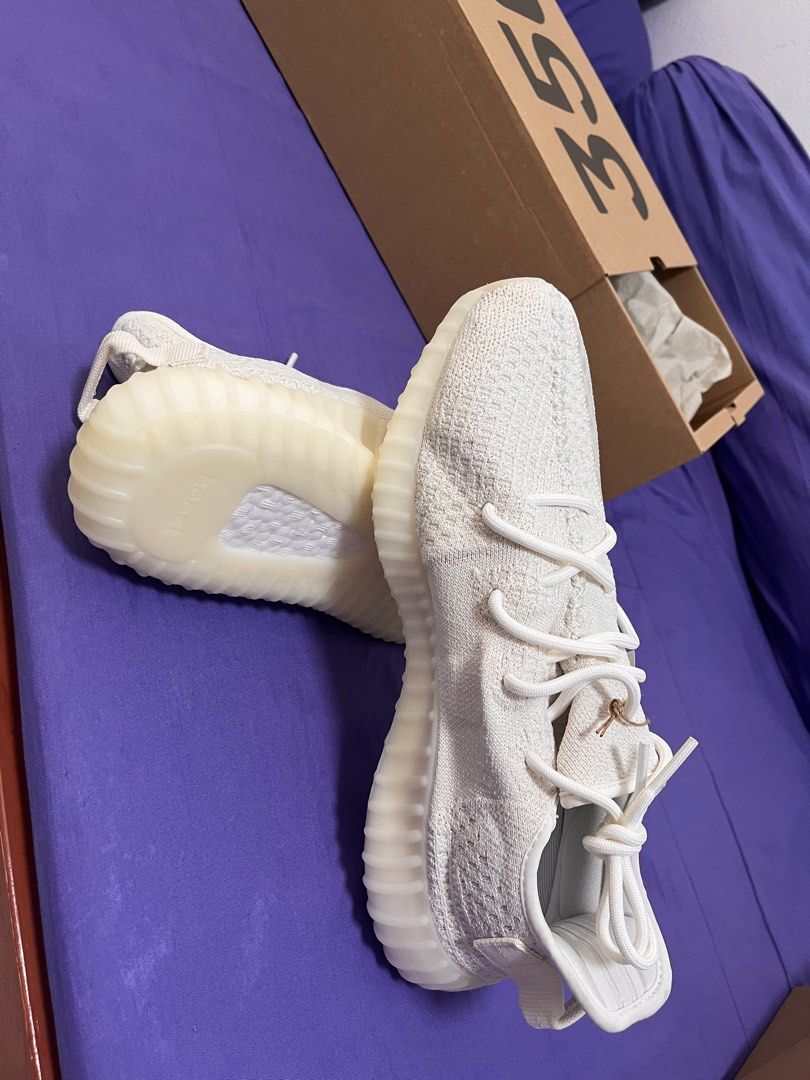 Purple hot sale yeezys 35