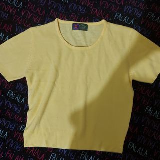 Yellow Fleece Top