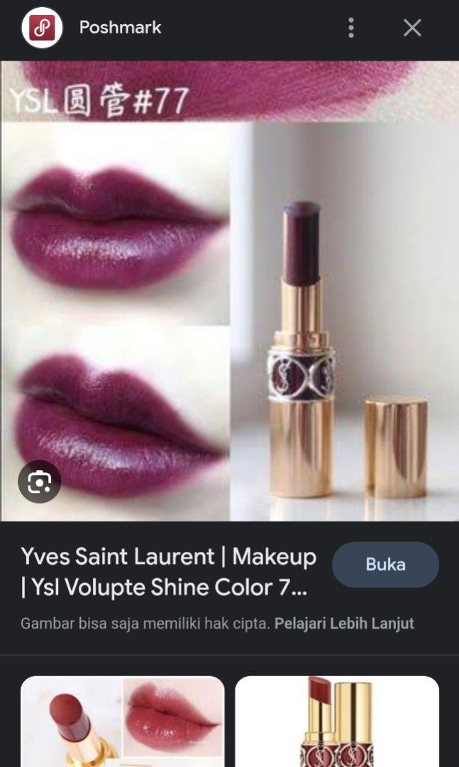 Ysl rouge volupte shine 77 cheap