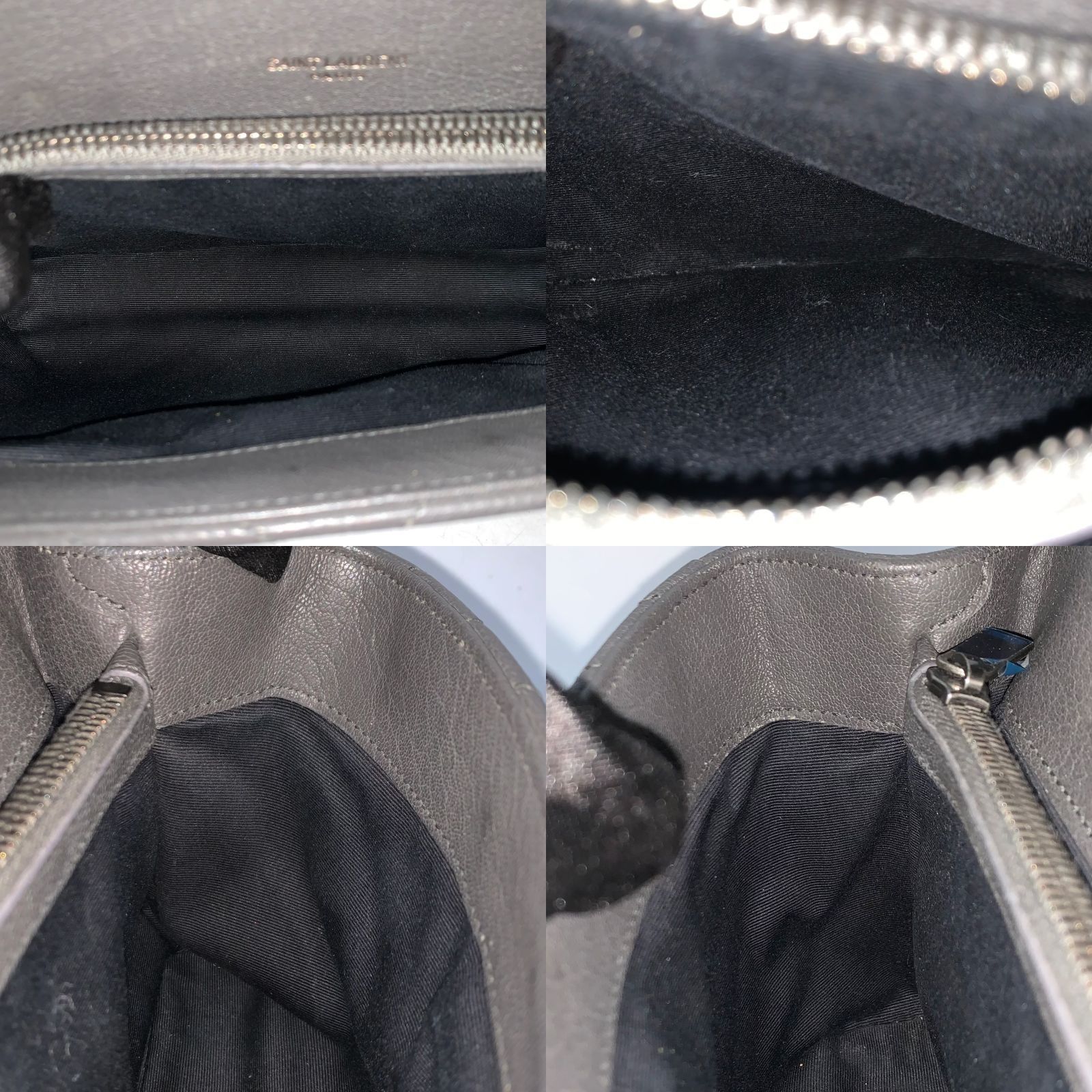 YVES Saint Laurent Envelope Medium Chain Shoulder Bag Grey-US