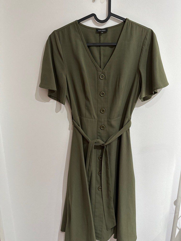 Zalora button down dress on sale