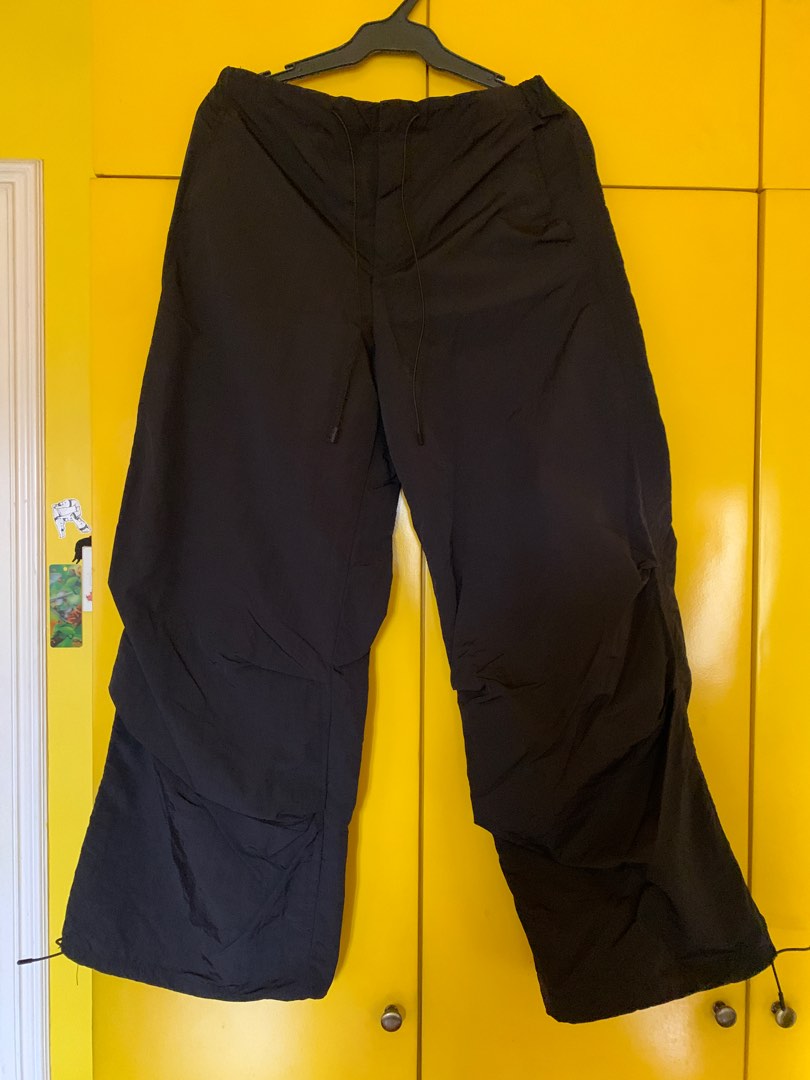 ZARA Black Cargo Pants, Women's Fashion, Bottoms, Other Bottoms on