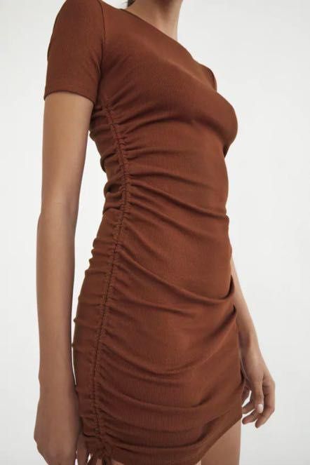 ruched zara dress for Sale,Up To OFF 66%