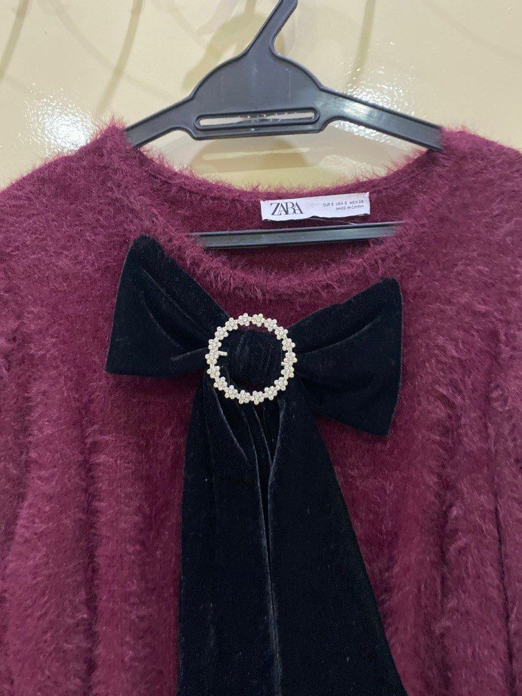 Zara fluffy shop jumper