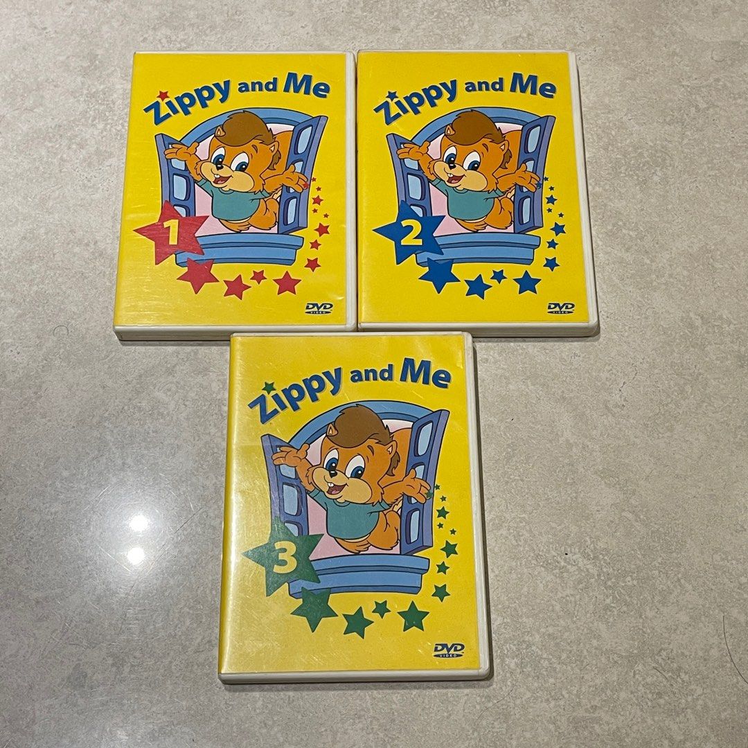 Zippy and me DVD套裝DWE 迪士尼美語世界, 興趣及遊戲, 玩具& 遊戲類