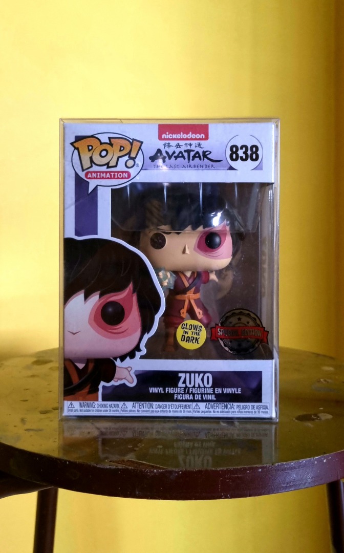 Zuko - Special Edition #838 (GITD Funko Pop! Animation: Avatar, the Last  Airbender)