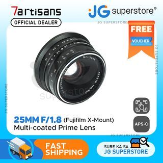 7Artisans Photoelectric 25mm f/1.8 Multi-Layer Coating Lens for Fujifilm X-Mount | JG Superstore